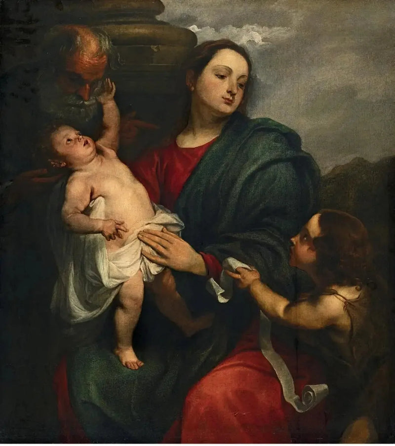 Den hellige familie med den unge Johannes Døperen - Antoine van Dyck

Source:
La Sainte Famille avec saint Jean-Baptiste enfant - Antoine van Dyck