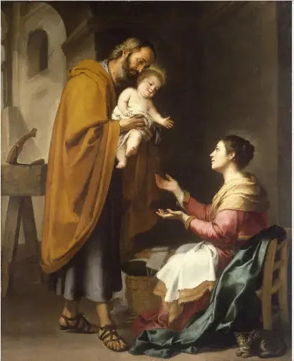 Den hellige familie - Bartolomé Esteban Murillo

Source:
La Sainte Famille - Bartolomé Esteban Murillo