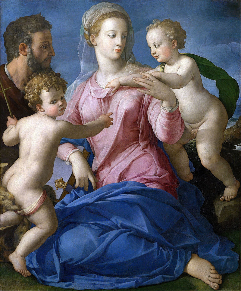 Den hellige familie - Bronzino