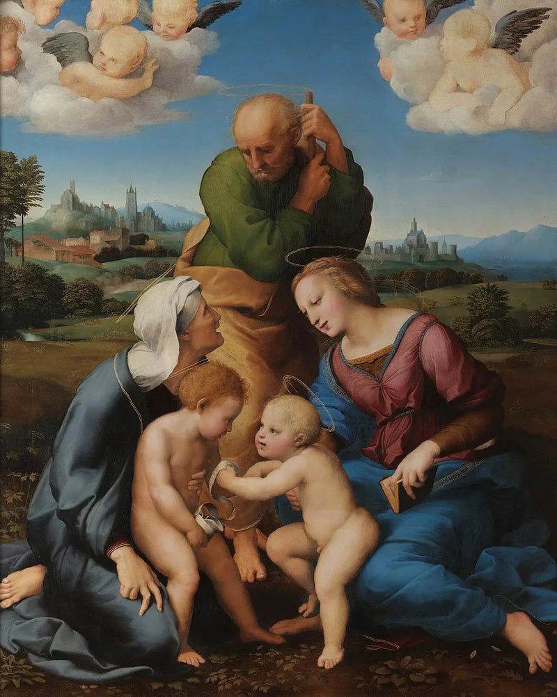 Den hellige familie Canigiani - Raphael Sanzio