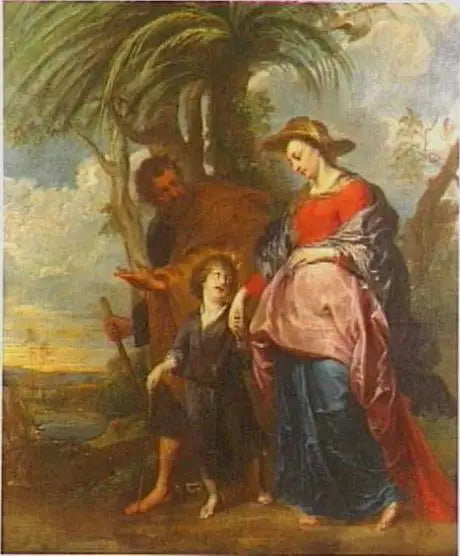 Den hellige familie som vender tilbake fra Egypt - Antoine van Dyck

Source:
La Sainte Famille de retour d'Égypte - Antoine van Dyck