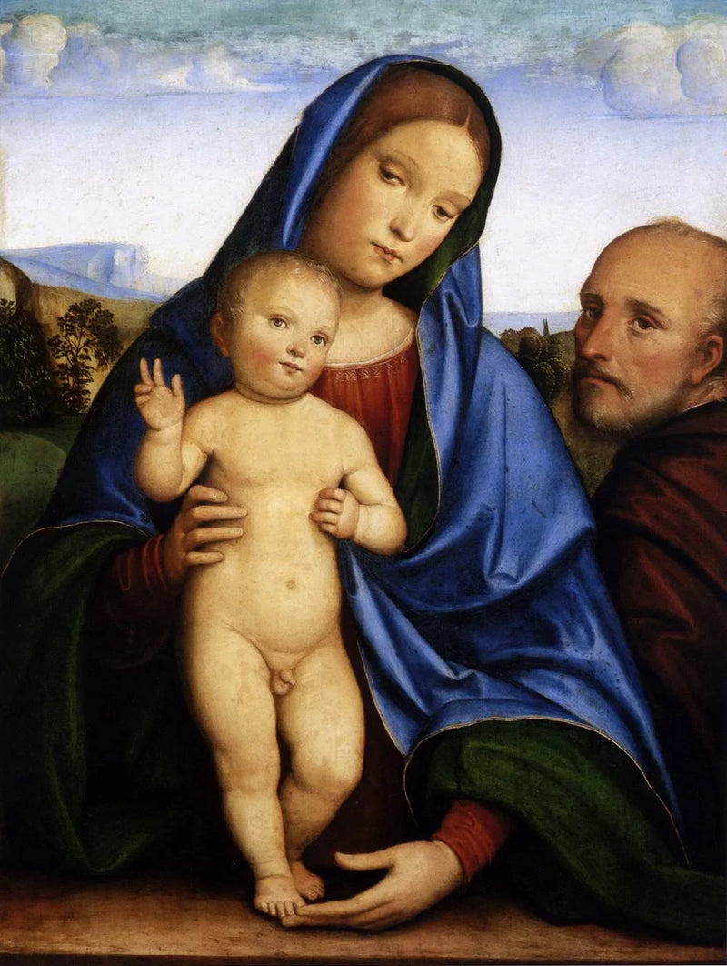Den hellige familie - Francesco Francia
