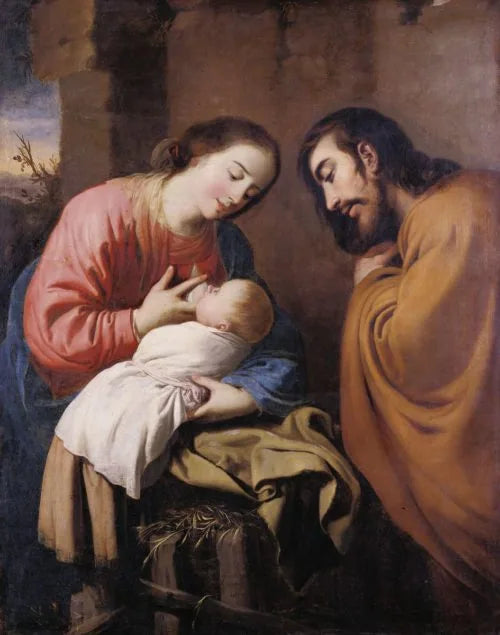 Den hellige familie - Francisco de Zurbarán