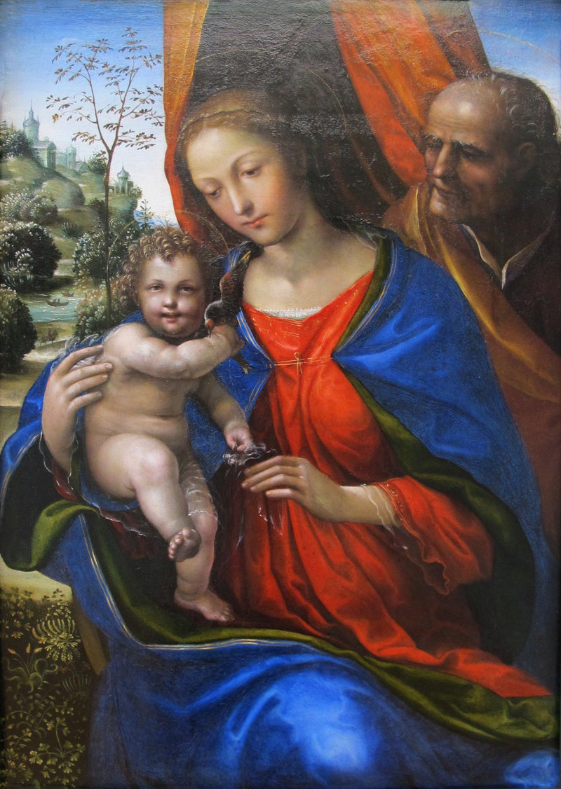 Den hellige familie - Il Sodoma (Giovanni Antonio Bazzi)