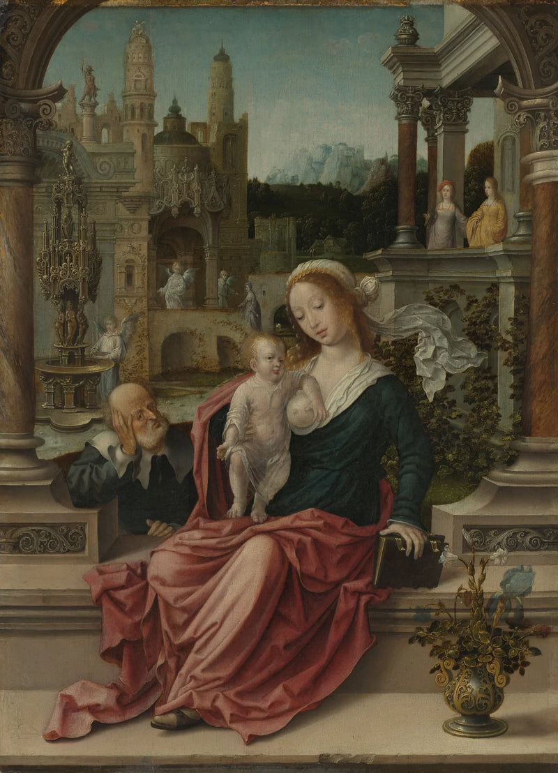 Den hellige familie - Jan Gossaert