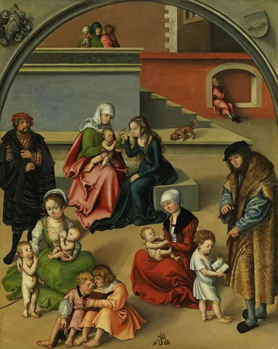 Den Hellige Slekt - Lucas Cranach den eldre