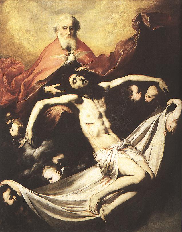 Den hellige treenighet - Jusepe de Ribera