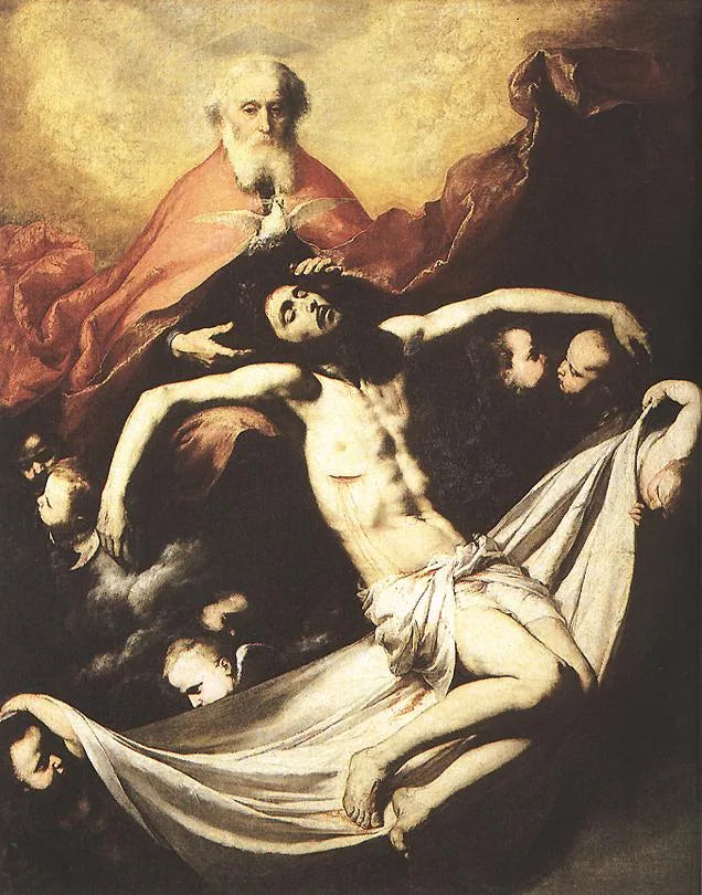 Den hellige treenighet - Jusepe de Ribera