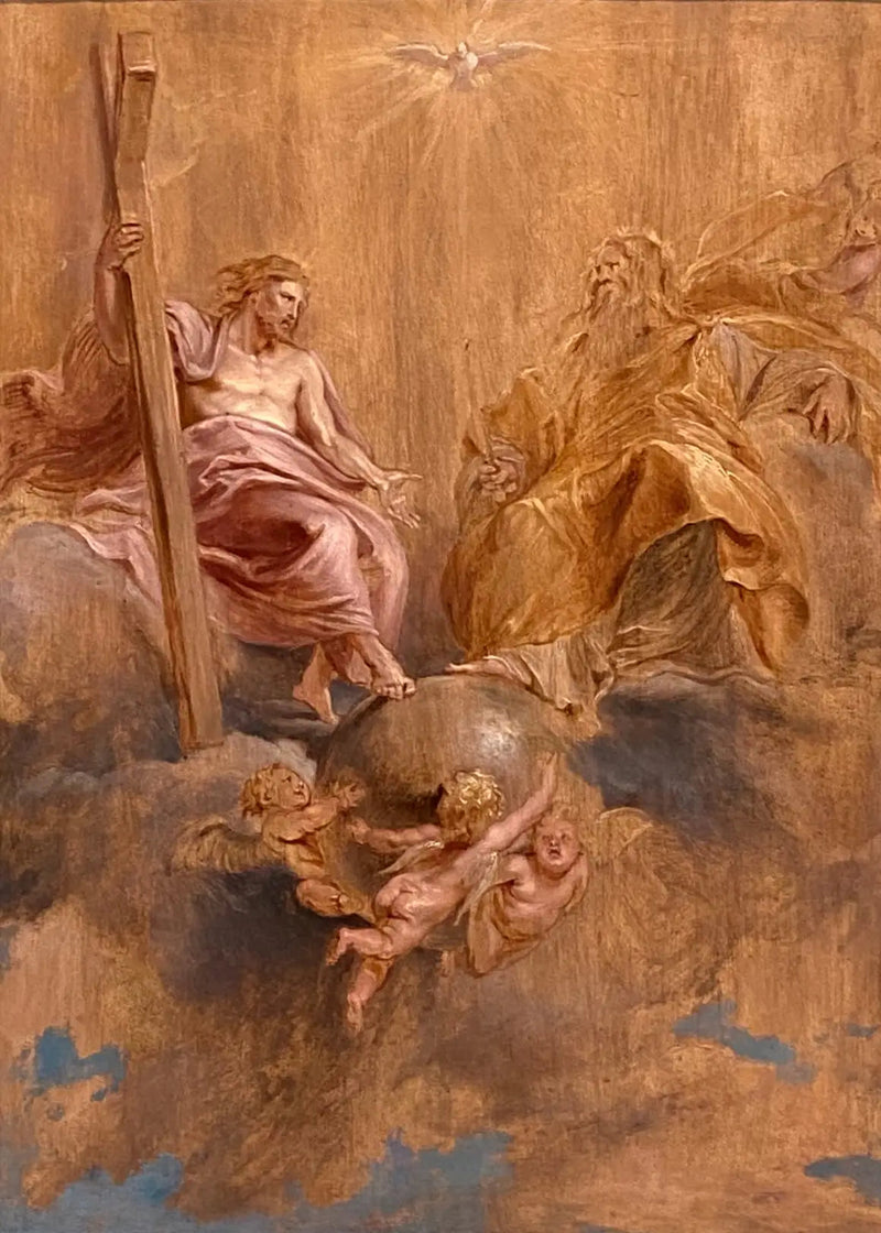 Den hellige treenighet - Peter Paul Rubens