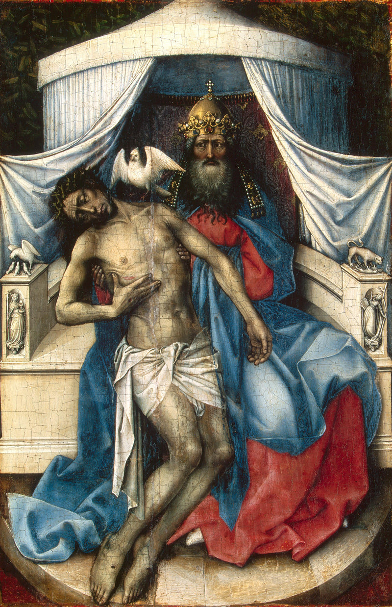 Den hellige treenighet - Robert Campin