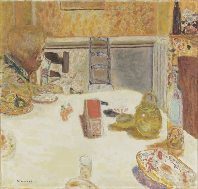 Spisestuen i Cannet - Pierre Bonnard