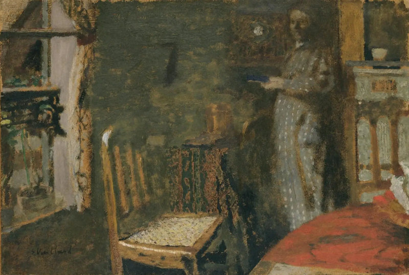 Spisestuen, Batignolles-gaten - Édouard Vuillard