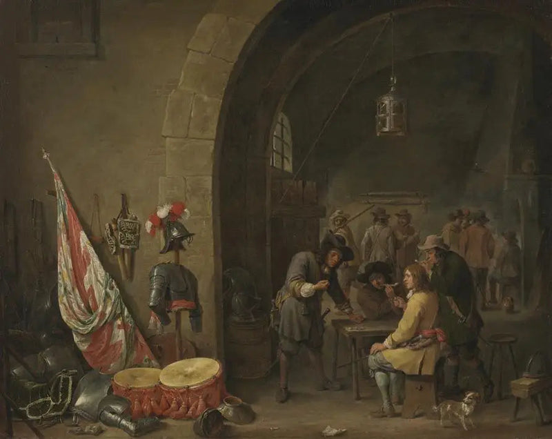 Vaktrommet - David Teniers den Yngre

Source:
La salle de garde - David Teniers le Jeune