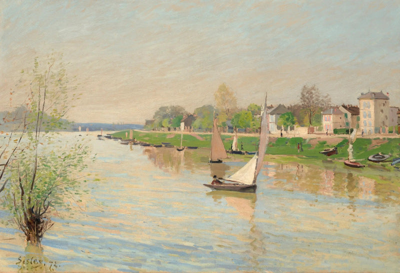 Seinen i Argenteuil - Alfred Sisley