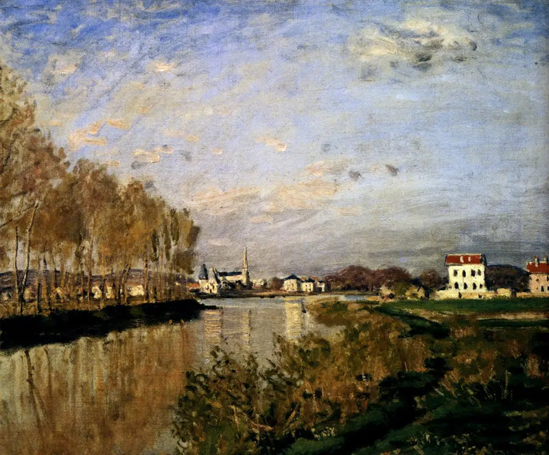 Seinen i Argenteuil - Claude Monet