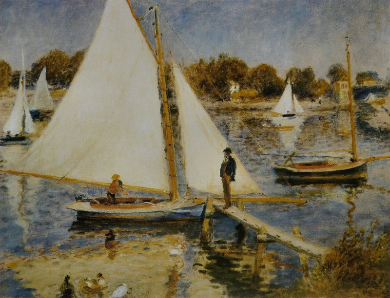 Seinen i Argenteuil - Pierre-Auguste Renoir