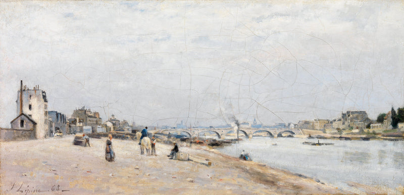 Seinen ved Bercy - Stanislas Lépine