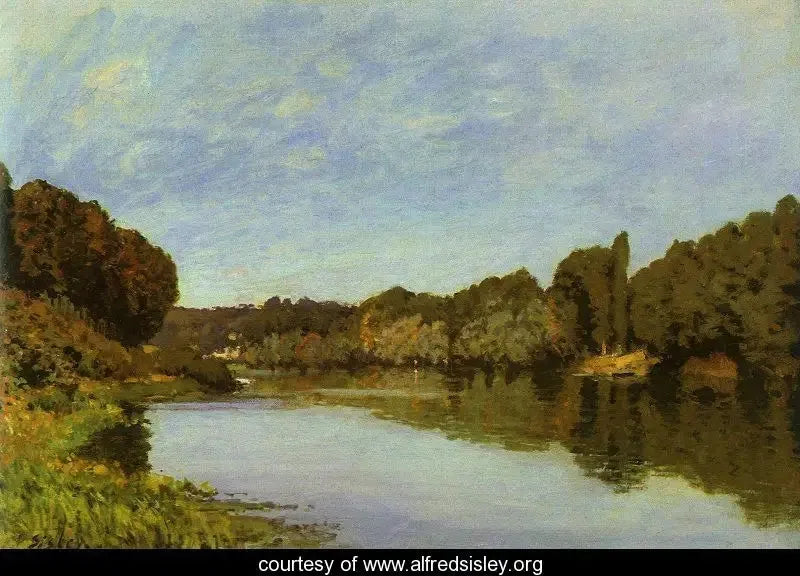 Seinen i Bougival - Alfred Sisley