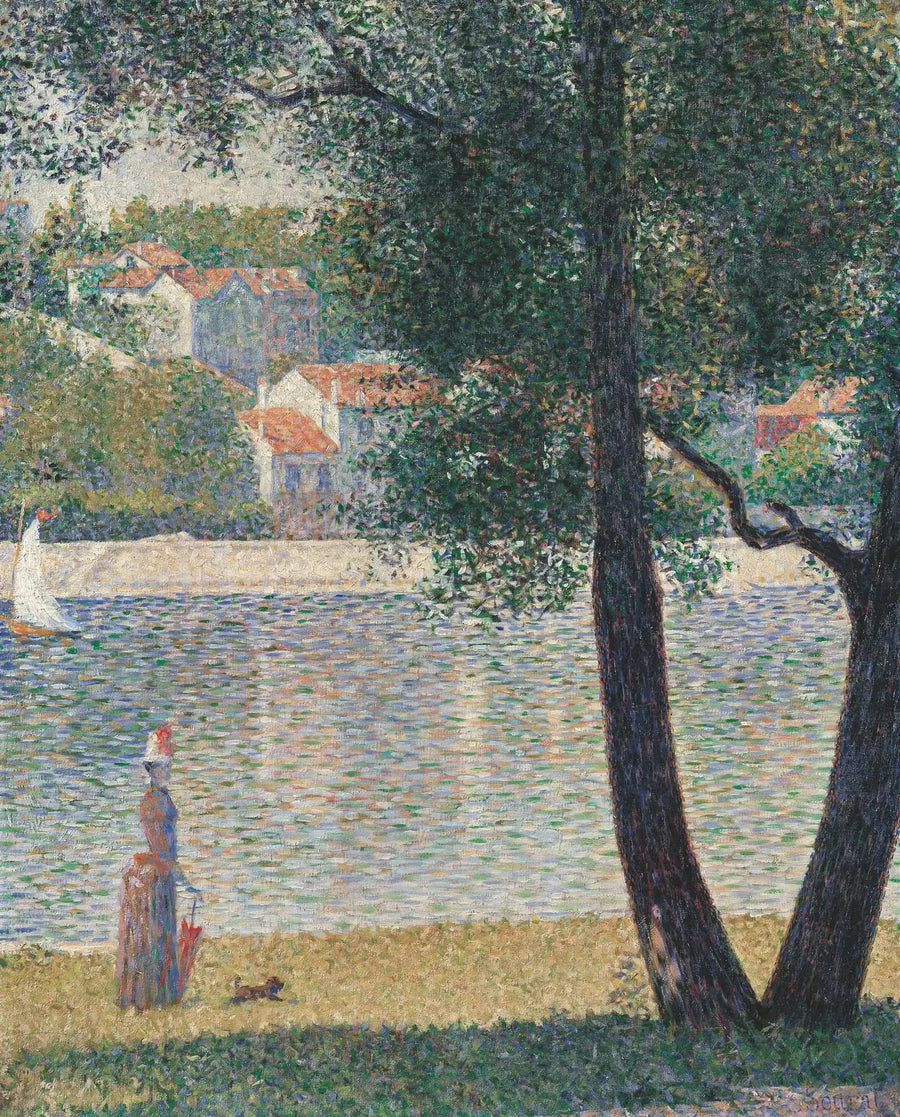 Seinen i Courbevoie - Georges Seurat