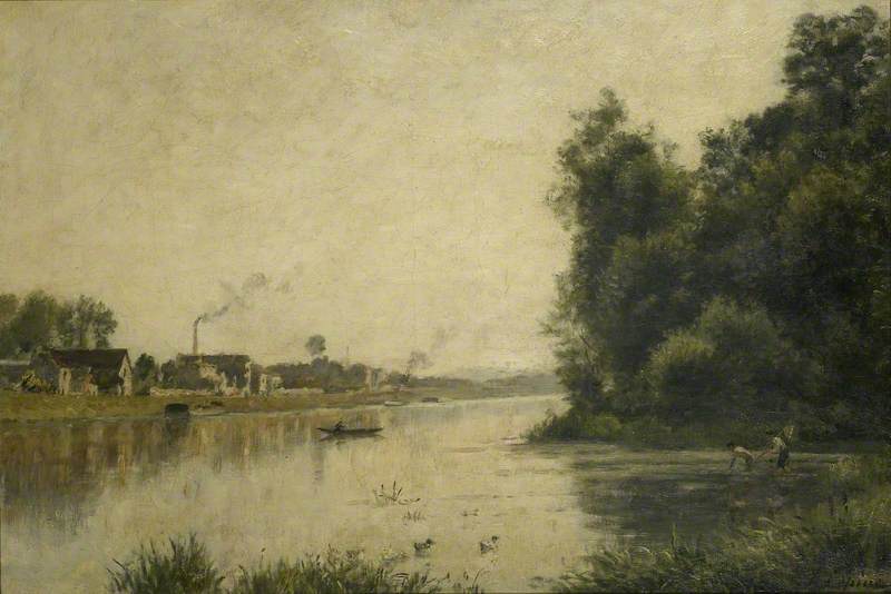 Seinen ved La Garenne Saint-Denis - Stanislas Lépine