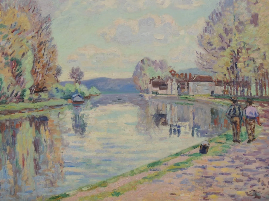 Seinen ved Samois - Armand Guillaumin