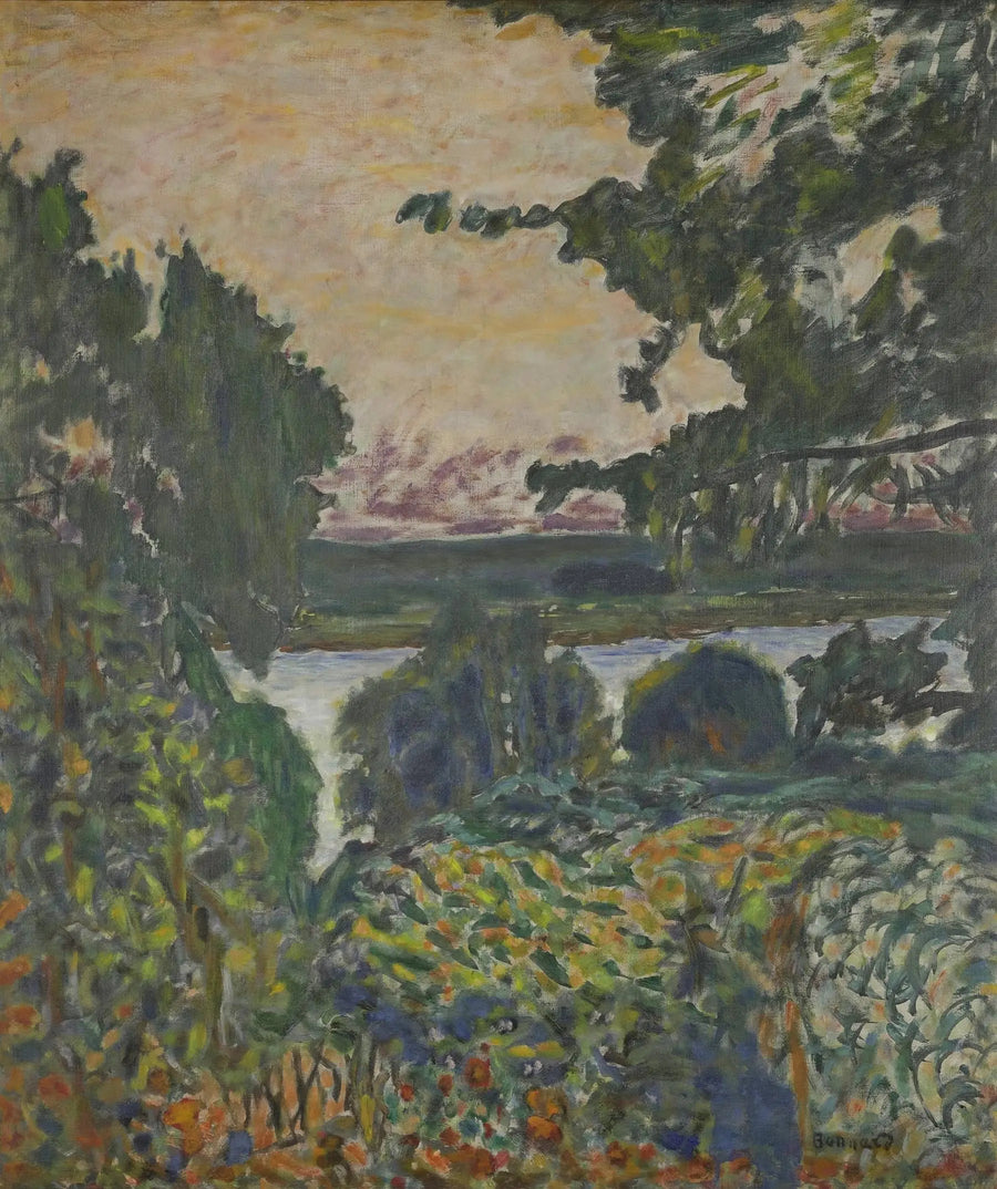 Seinen i Vernon - Pierre Bonnard