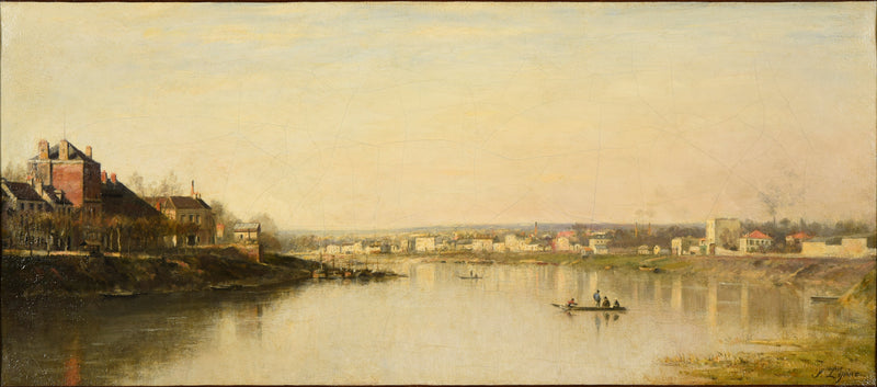 Seinen foran Saint-Denis - Stanislas Lépine