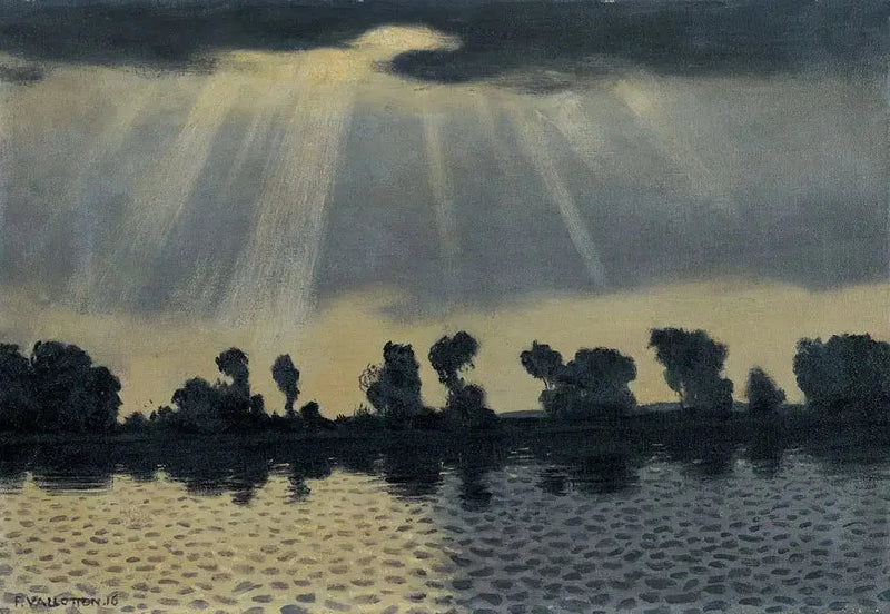 Seinen nær Andelys - Félix Vallotton

Source:
La Seine près des Andelys - Félix Vallotton