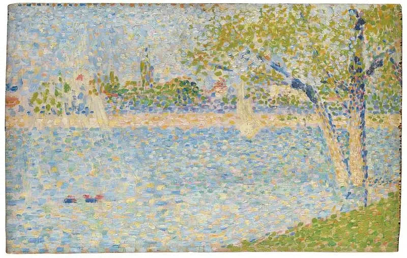 Seinen sett fra La Grande Jatte - Georges Seurat