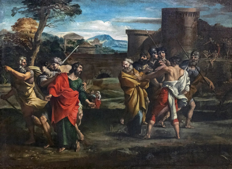 Separationen av Sankt Peter og Sankt Paul - Giovanni Lanfranco