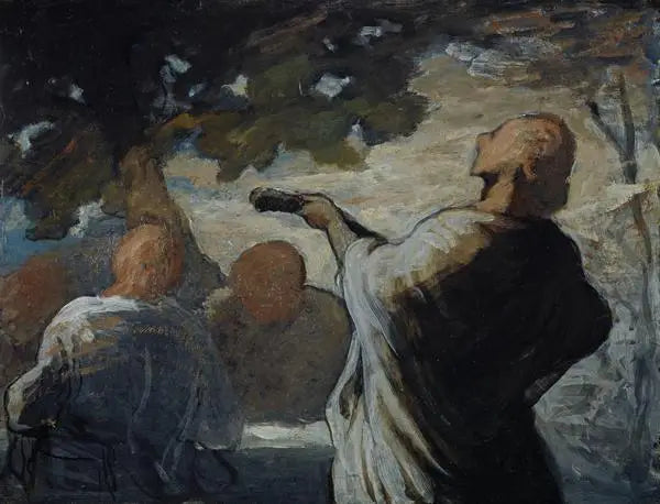 Serenaden - Honoré Daumier