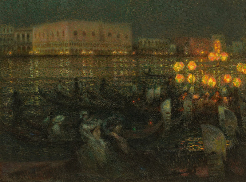 Serenaden, Venezia - Henri Le Sidaner