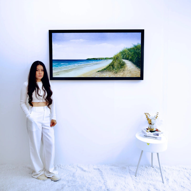 Roen på Stranden | 120 x 60 cm