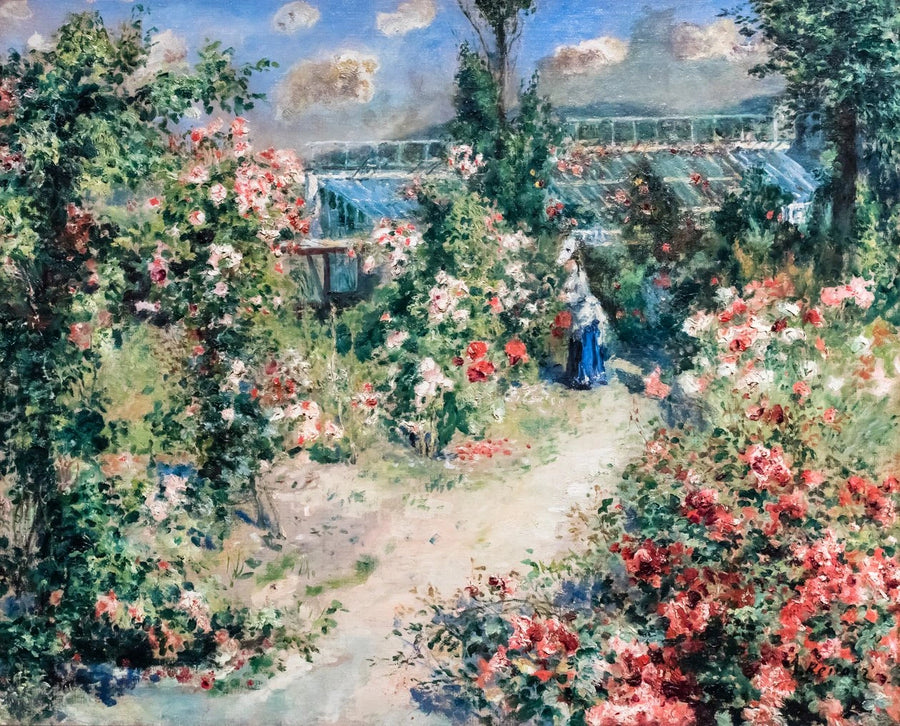 La Serre, ca 1876 - Pierre-Auguste Renoir