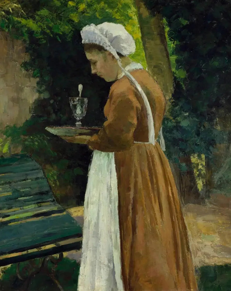 Tjenerinnen - Camille Pissarro