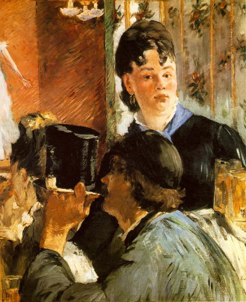 Servitris med ølkrus - Édouard Manet