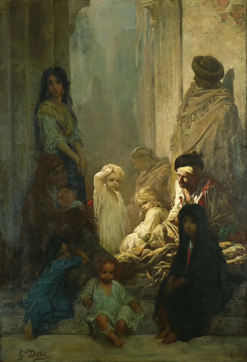 La Siesta, Spanias minne - Gustave Doré