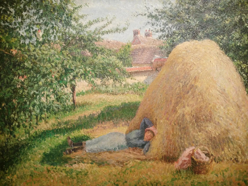 Siesta, Éragny - Camille Pissarro