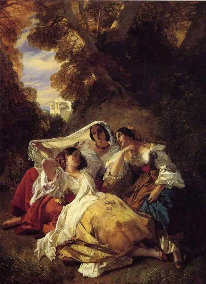Søvnpausen - Franz Xaver Winterhalter

Source:
La sieste - Franz Xaver Winterhalter