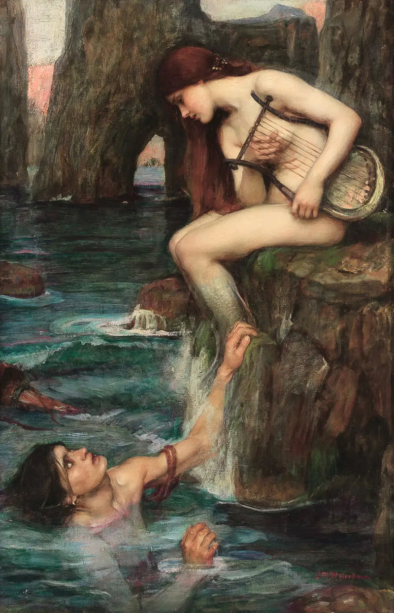 Havfruen - John William Waterhouse