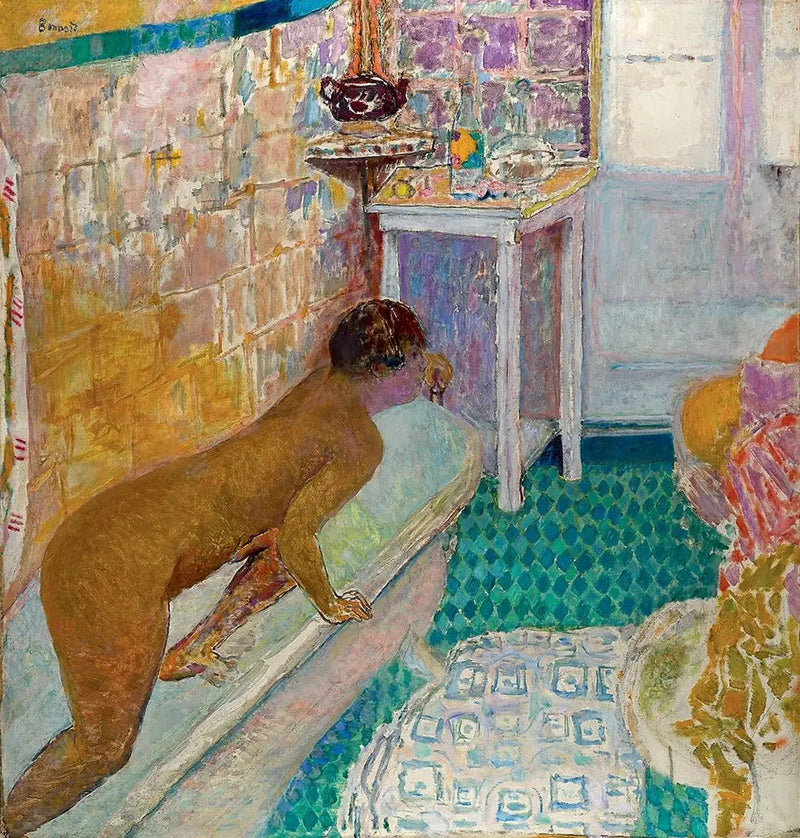 Badekarutgangen - Pierre Bonnard