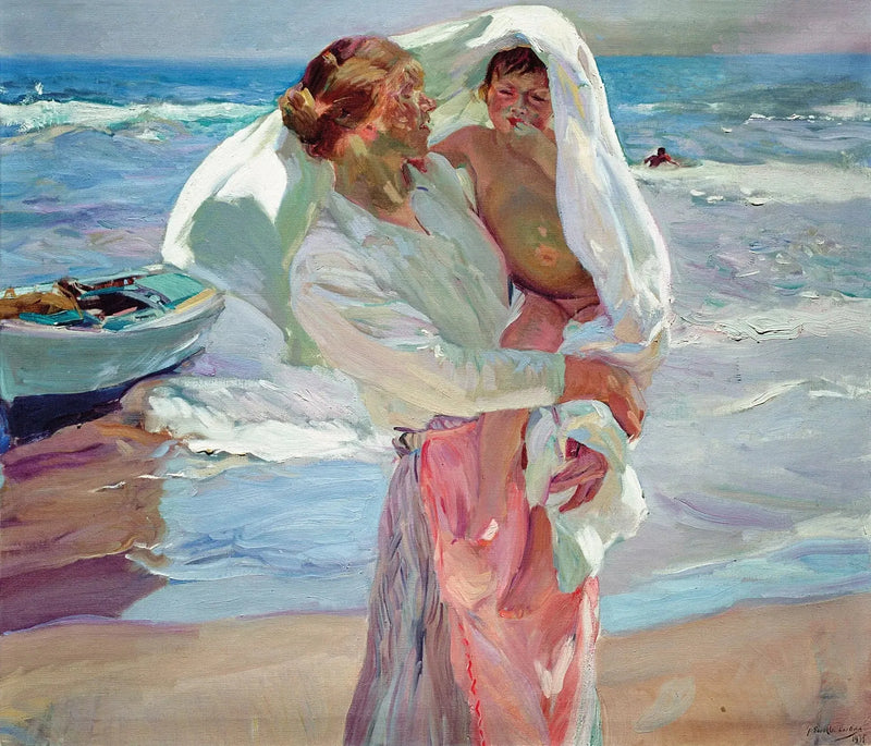 Badets utgang - Joaquín Sorolla