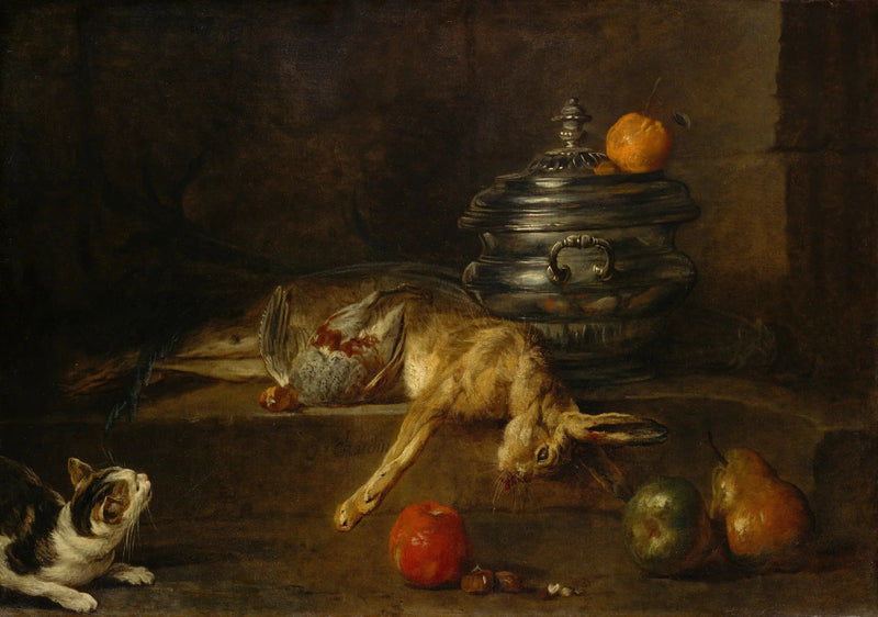 Sølv-suppen - Jean Siméon Chardin
