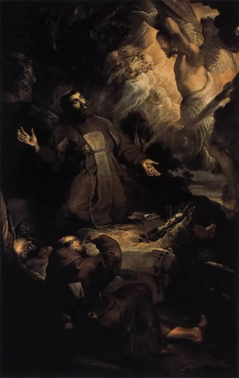 Stigmatisering av Saint François d'Assise - Peter Paul Rubens