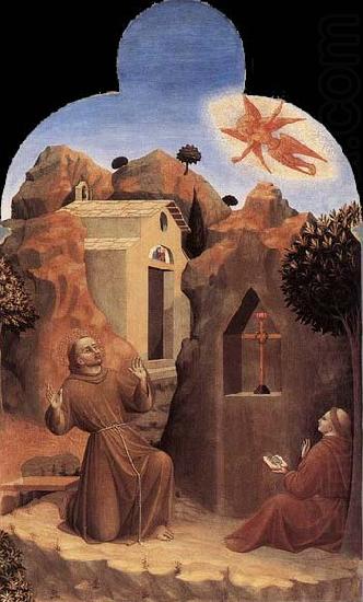 Stigmatiseringen av Saint François - Stefano di Giovanni (Sassetta)