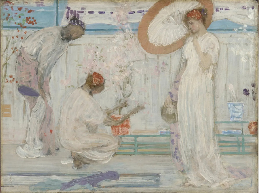 Den Hvite Symfoni: Tre Jenter - James Abbott McNeill Whistler