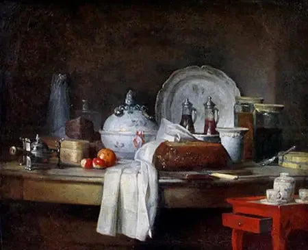 Kontorbordet - Jean Siméon Chardin
