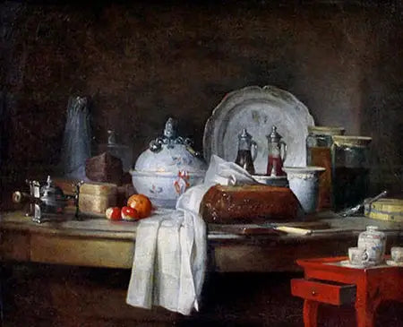 Kontorbordet - Jean Siméon Chardin