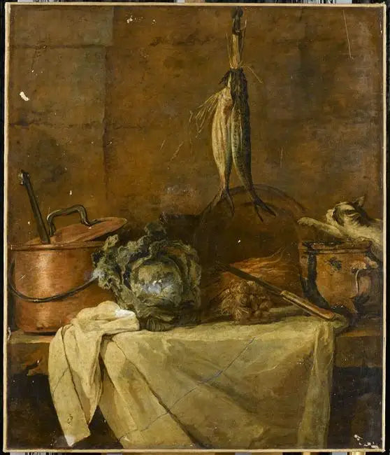 Kjøkkenbord - Jean Siméon Chardin