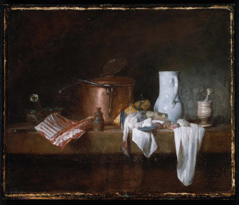 Kjøkkenbordet - Jean Siméon Chardin